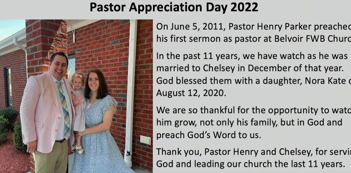 Pastor Appreciation