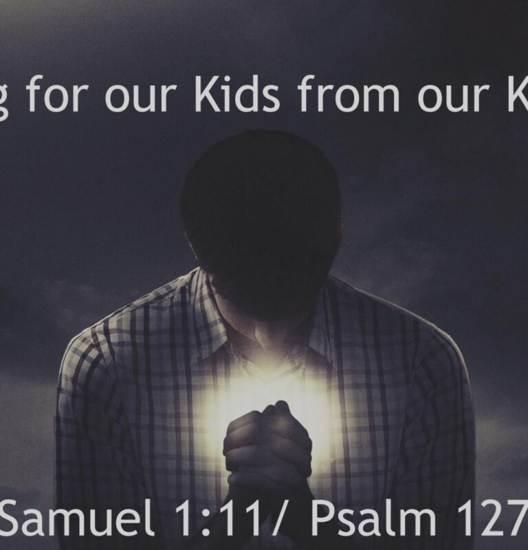 Fighting For Your Children On Your Knees