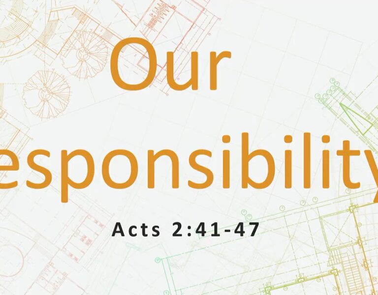 Our Responsibility