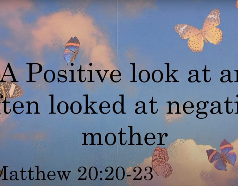 A Positive Look At An Often Looked At Negative Mother