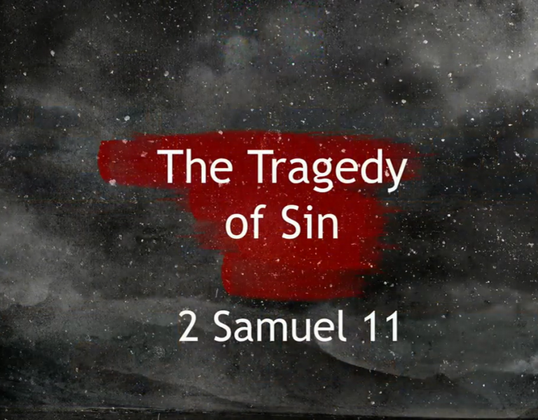 The Tragedy of Sin