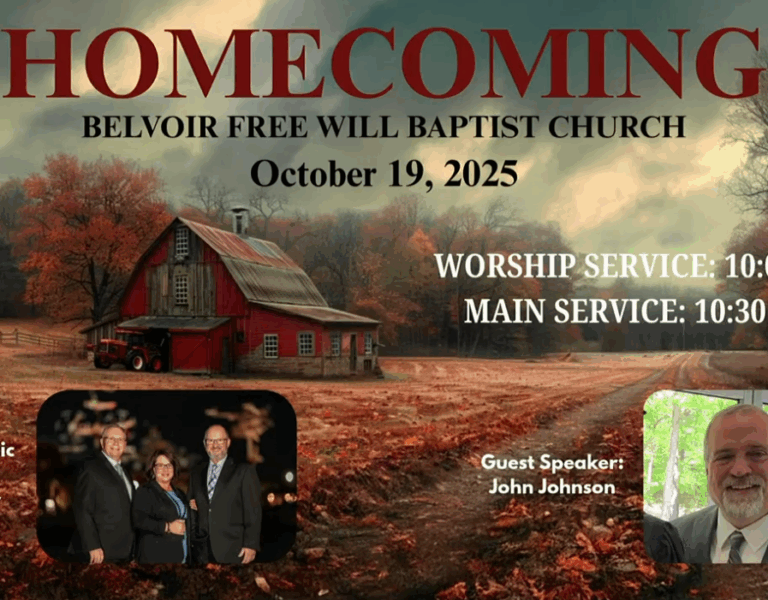Homecoming – Moving Forward By Faith