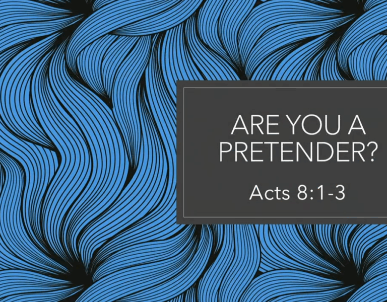 Are You a Pretender?